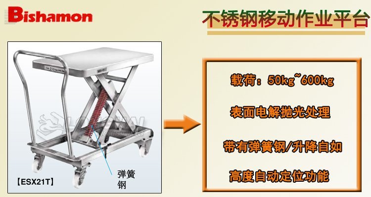 Bishamon不銹鋼移動作業(yè)平臺