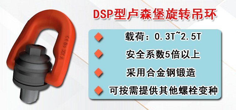 DSP型盧森堡旋轉吊環介紹
