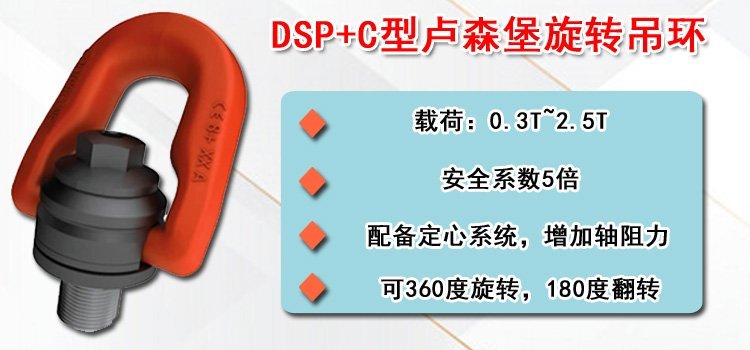 DSP+C型盧森堡旋轉吊環介紹