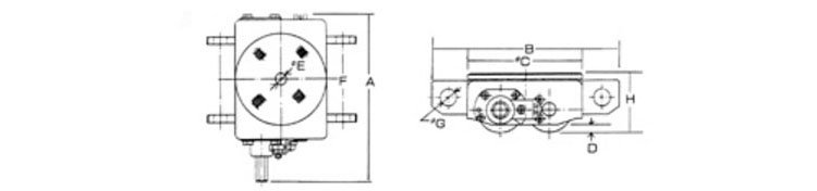 AL DUW R 搬運(yùn)小坦克尺寸圖